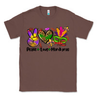 Chestnut peace love  mardi gras Classic Tee - AdoDesignShop