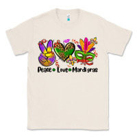 Natural peace love  mardi gras Classic Tee - AdoDesignShop