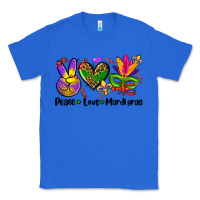 True Royal peace love  mardi gras Classic Tee - AdoDesignShop