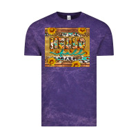 Cloud Purple western hello fall tumbler Vintage Tee - Artiststas