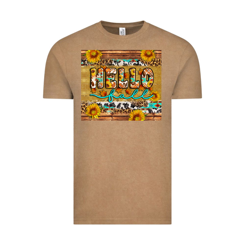 Western Hello Fall Tumbler Vintage Tee by Artiststas | Teevron