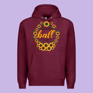 Happy Fall Sunflowers Premium Hoodie Designed By Bettercallsaul