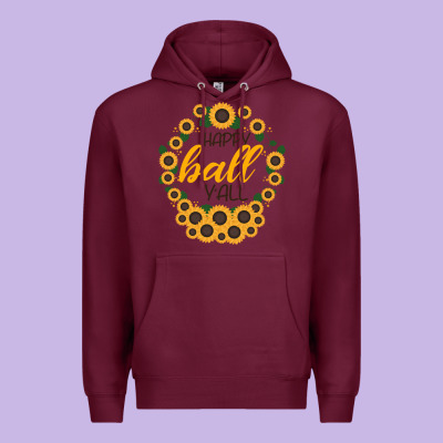 Happy Fall Sunflowers Premium Hoodie Designed By Bettercallsaul