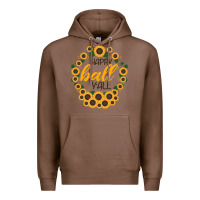 Chestnut Happy Fall Sunflowers Premium Hoodie - Bettercallsaul