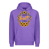 Purple Happy Fall Sunflowers Premium Hoodie - Bettercallsaul