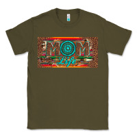 Army Green mom life license plate Classic Tee - Artiststas
