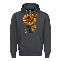 Smoke faith sunflower Zipper Hoodie - MaliasSmallBusiness