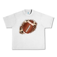 Lunar Rock football cowhide leopard patch Urban Heavy Tee - JahusDesignShop