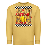 Antique Gold in my softball mom era Premium Sweatshirt - Artiststas
