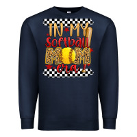 Navy in my softball mom era Premium Sweatshirt - Artiststas