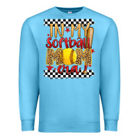 Ocean Blue in my softball mom era Premium Sweatshirt - Artiststas