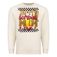 Sandshell in my softball mom era Premium Sweatshirt - Artiststas