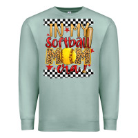 Seafoam in my softball mom era Premium Sweatshirt - Artiststas