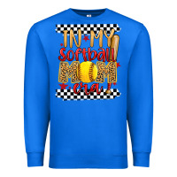 True Royal in my softball mom era Premium Sweatshirt - Artiststas