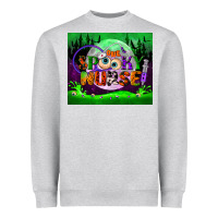 Heather Grey one spooky nurse mouse pad Heavyweight Sweatshirt - BundleAndBundleShop