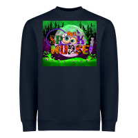 Navy one spooky nurse mouse pad Heavyweight Sweatshirt - BundleAndBundleShop
