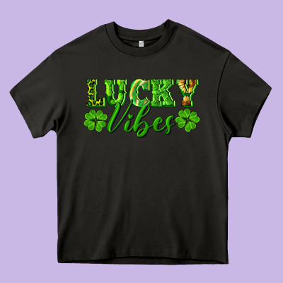 Heavy Core Tee lucky vibes