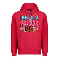 Cardinal livin' that mom life Premium Hoodie - JahusDesignShop