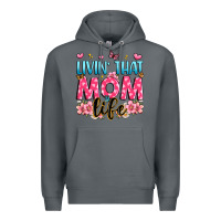 Rock livin' that mom life Premium Hoodie - JahusDesignShop