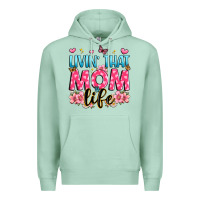 Seafoam livin' that mom life Premium Hoodie - JahusDesignShop