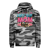 Slate Camo livin' that mom life Premium Hoodie - JahusDesignShop