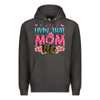 Smoke livin' that mom life Premium Hoodie - JahusDesignShop