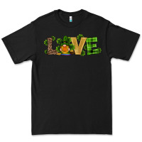 Black st patricks day gnomes shamrock horseshoes love Premium Tee - RanaPortraitStore