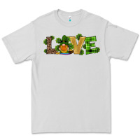 Dove Grey st patricks day gnomes shamrock horseshoes love Premium Tee - RanaPortraitStore