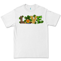 White st patricks day gnomes shamrock horseshoes love Premium Tee - RanaPortraitStore