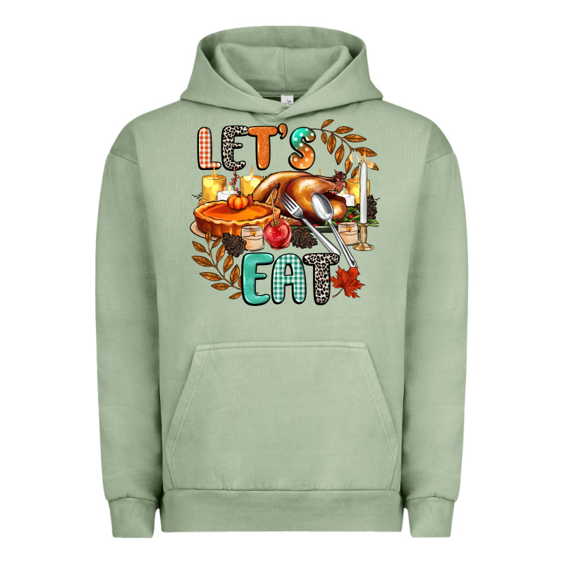 Lets Eat Urban Hoodie by CowGirlArtShop | Teevron