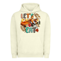Pigment Pistachio lets eat Urban Hoodie - CowGirlArtShop