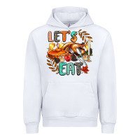 White lets eat Urban Hoodie - CowGirlArtShop