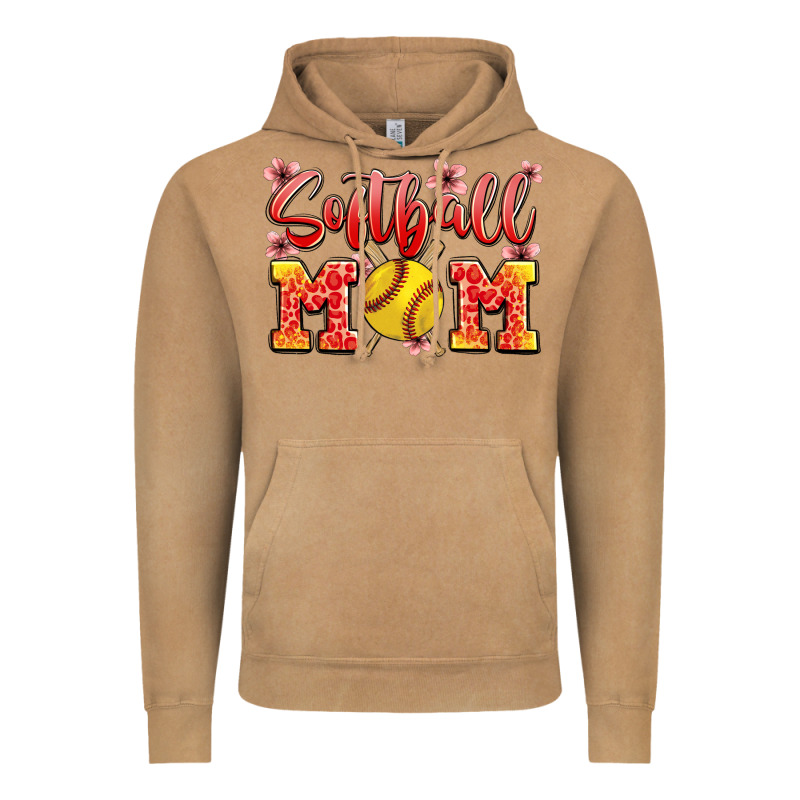 Softball Mom Vintage Hoodie by JahusDesignShop | Teevron