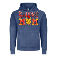 Vintage Denim softball mom Vintage Hoodie - JahusDesignShop