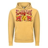 Vintage Mustard softball mom Vintage Hoodie - JahusDesignShop