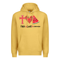 Antique Gold Faith Love Watermelon Premium Hoodie - Bettercallsaul