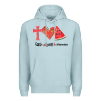 Blue Mist Faith Love Watermelon Premium Hoodie - Bettercallsaul