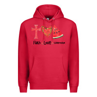 Cardinal Faith Love Watermelon Premium Hoodie - Bettercallsaul