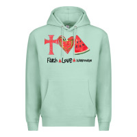 Seafoam Faith Love Watermelon Premium Hoodie - Bettercallsaul