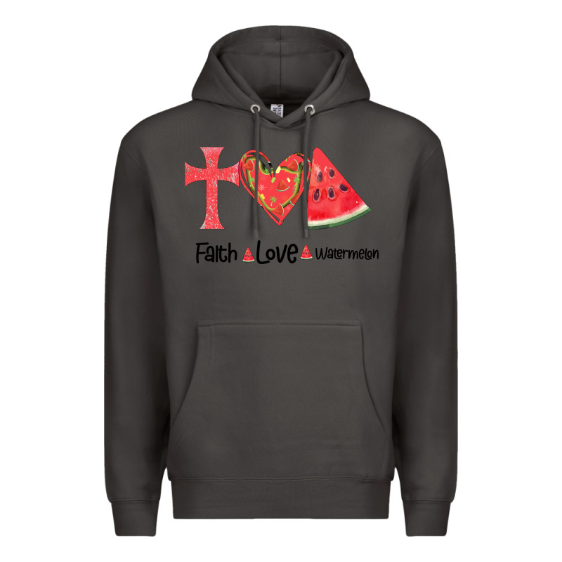 Faith Love Watermelon Premium Hoodie by Bettercallsaul | Teevron