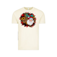 Texas Santa Wood Slice Ornament Vintage Tee | Teevron