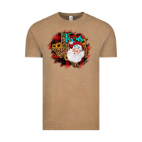 Vintage Coffee texas santa wood slice ornament Vintage Tee - JahusDesignShop