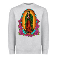 Our Lady Of Guadalupe Heavyweight Sweatshirt | Teevron