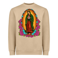 Mushroom our lady of guadalupe Heavyweight Sweatshirt - JahusDesignShop