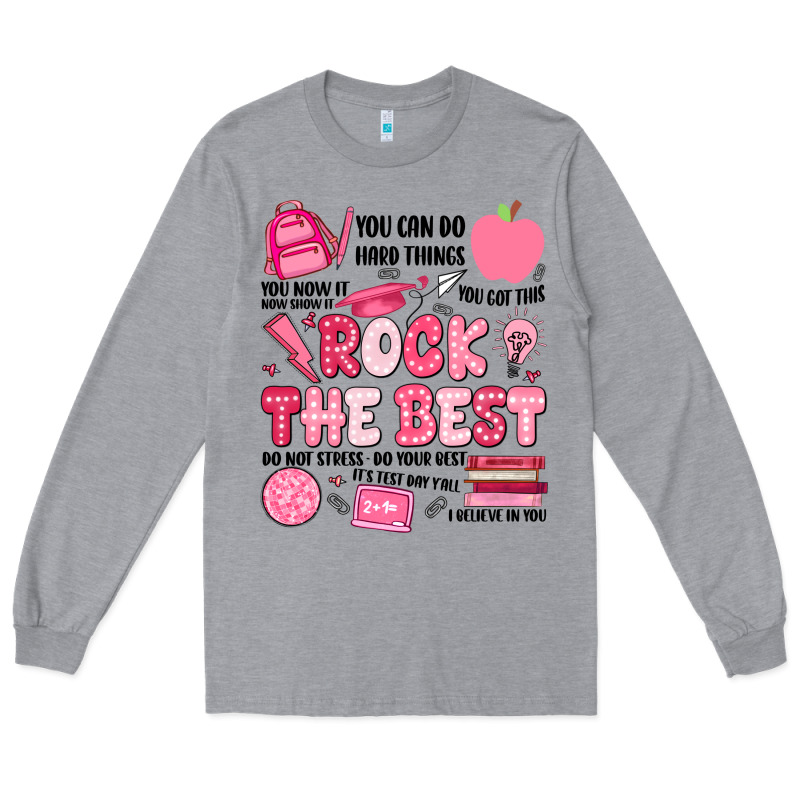 Rock The Best Long Sleeve Tee by JahusDesignShop | Teevron