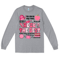 Heather Grey rock the best Long Sleeve Tee - JahusDesignShop