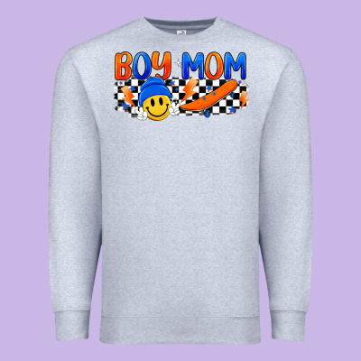 Boy Mom Premium Sweatshirt Designed By Artiststas