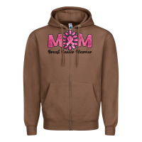Chestnut Breast Cancer warrior mom Zipper Hoodie - NancyCooperArtShop