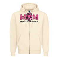Sandshell Breast Cancer warrior mom Zipper Hoodie - NancyCooperArtShop