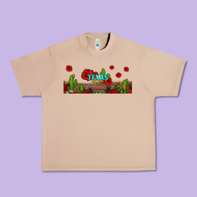 Texas Chica Urban Heavy Tee Designed By Jasminsmagicworld